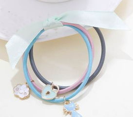 韓版可愛頭繩 廠家直銷，甜美時尚發飾的不二之選